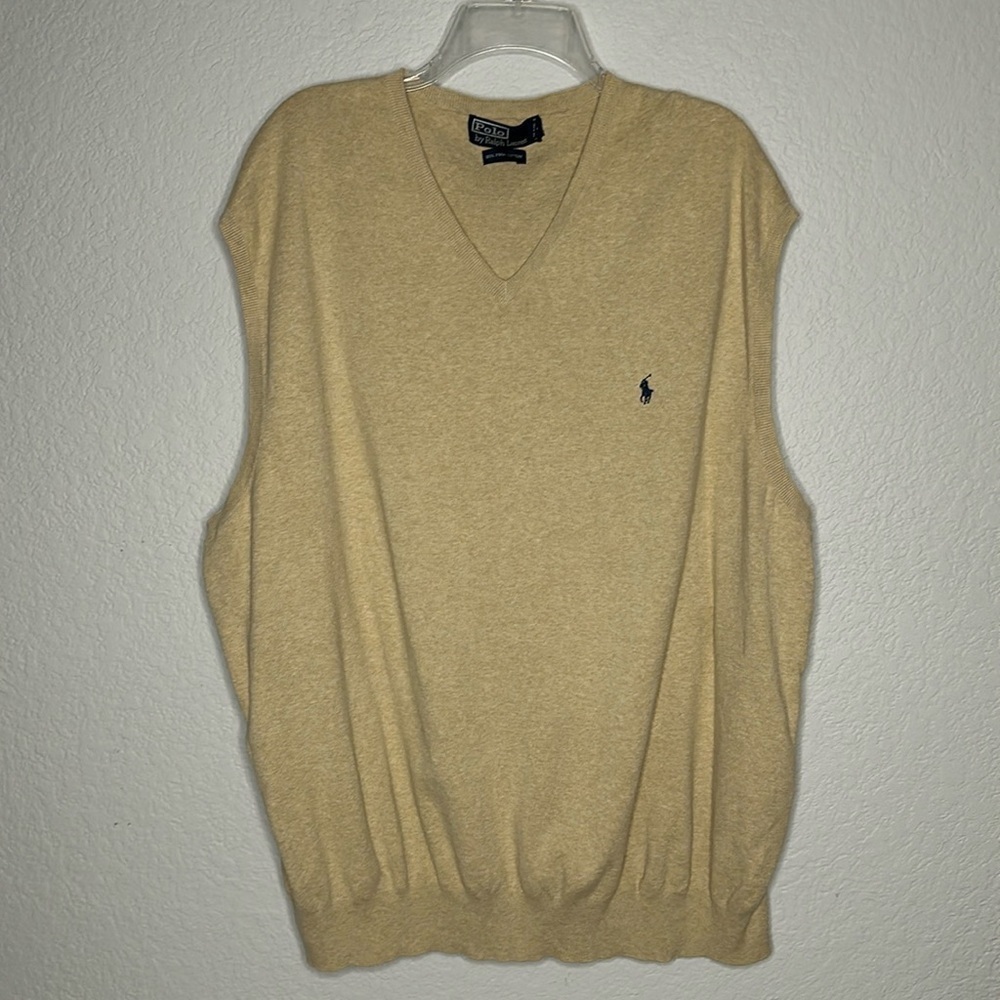 Polo Ralph Lauren Men’s Merino Wool Swea Vest 4LT